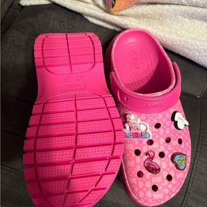 new barbie crocs size 9